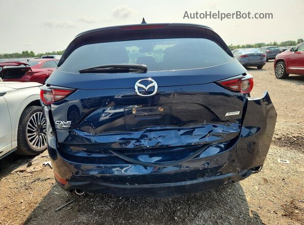 JM3KFBDM2K0554473 2019 MAZDA CX-5 Blue Widok z tyłu
