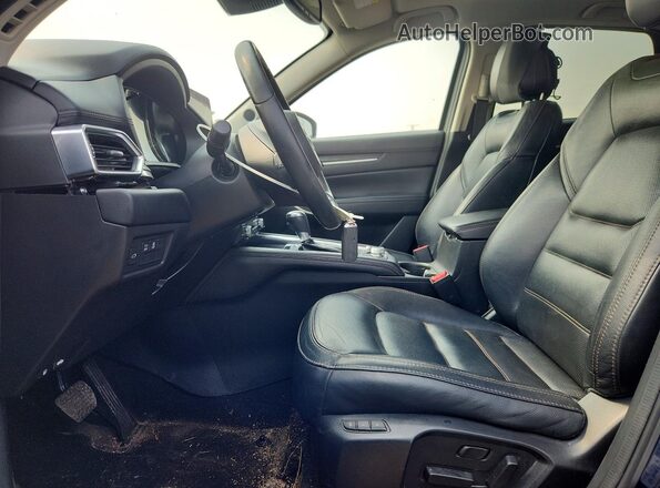 JM3KFBDM2K0554473 2019 MAZDA CX-5 Blue Widok wnętrza z przodu