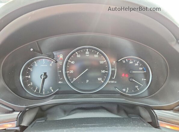 JM3KFBDM2K0554473 2019 MAZDA CX-5 Blue Widok zestawu wskaźników