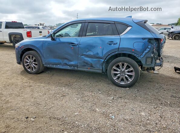 JM3KFBDM2K0615160 2019 MAZDA CX-5 Blue Trasero izquierdo