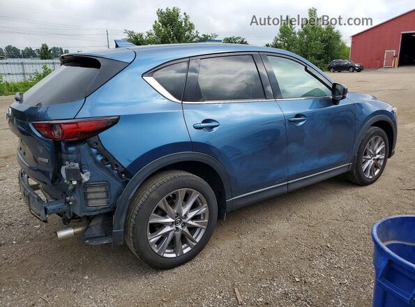 JM3KFBDM2K0615160 2019 MAZDA CX-5 Blue Trasero derecho