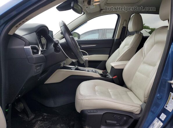 JM3KFBDM2K0615160 2019 MAZDA CX-5 Blue Vista interior delantera