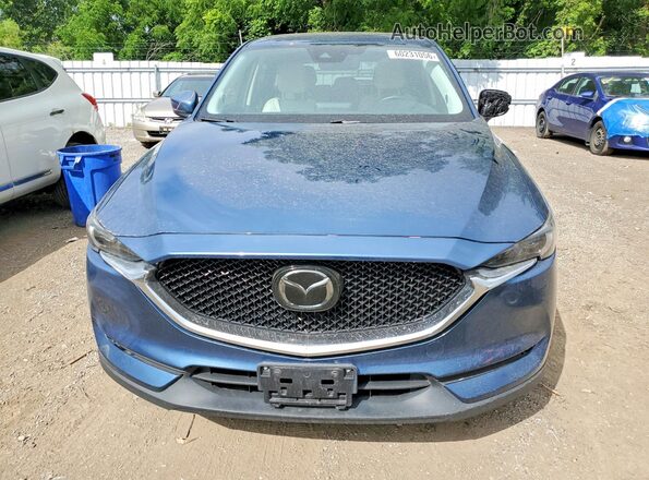 JM3KFBDM2K0615160 2019 MAZDA CX-5 Blue Vista frontal