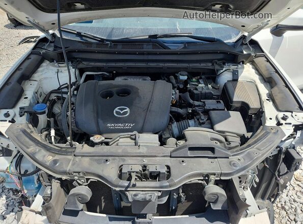 JM3KFBDM2K1587984 2019 MAZDA CX-5 White Vista del compartimento del motor