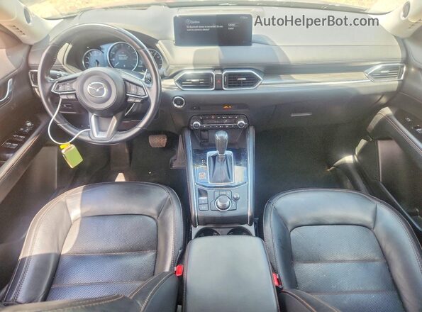 JM3KFBDM2M0399233 2021 MAZDA CX-5 Синий Вид панели приборов