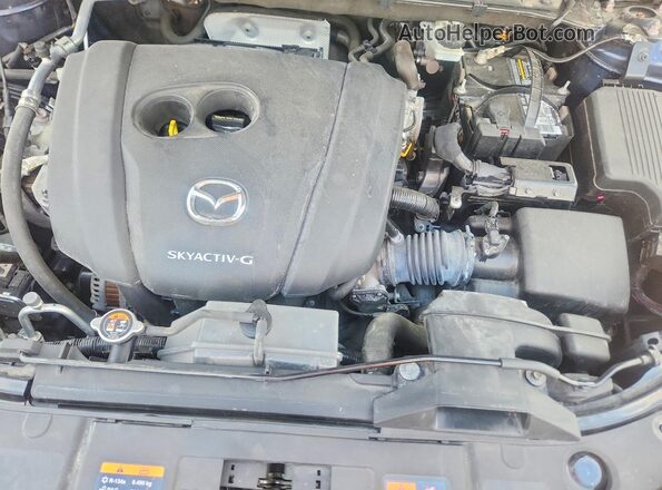 JM3KFBDM2M0399233 2021 MAZDA CX-5 Синий Вид подкапотного пространства