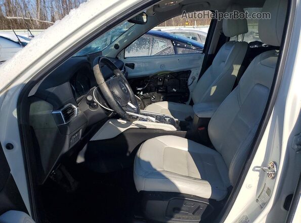 JM3KFBDM2M0429993 2021 MAZDA CX-5 White Widok wnętrza z przodu