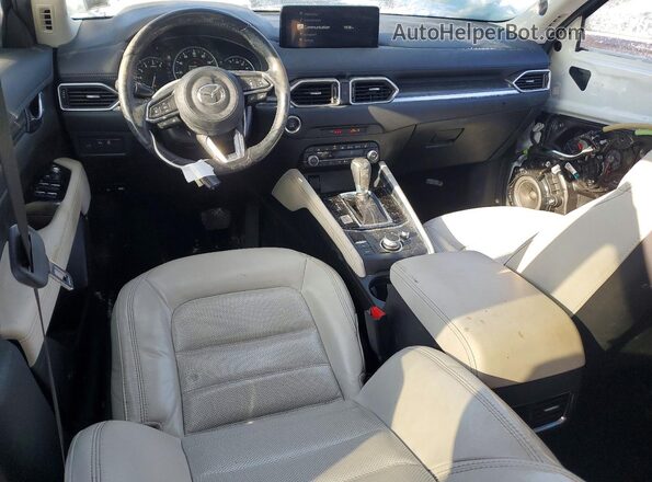 JM3KFBDM2M0429993 2021 MAZDA CX-5 White Widok deski rozdzielczej