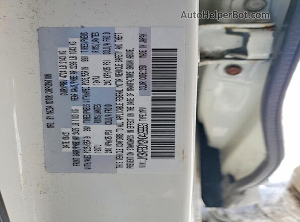 JM3KFBDM2M0429993 2021 MAZDA CX-5 White Widok naklejki z numerem VIN