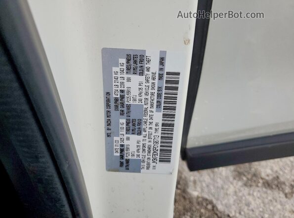 JM3KFBDM2P0198713 2023 MAZDA CX-5 White Vista de la etiqueta del VIN