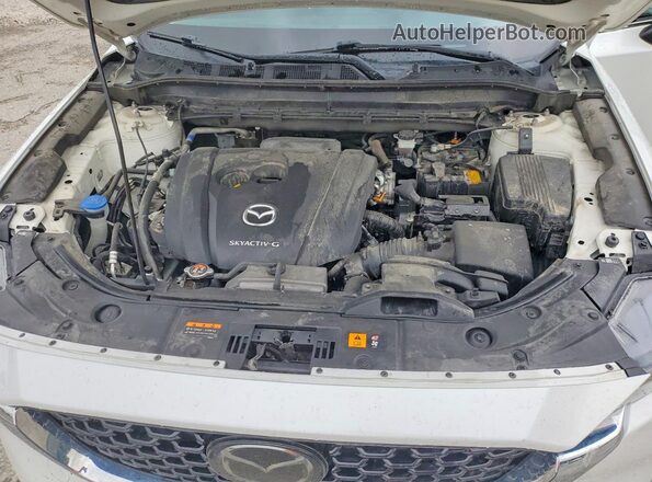 JM3KFBDM2P0198713 2023 MAZDA CX-5 White Vista del compartimento del motor