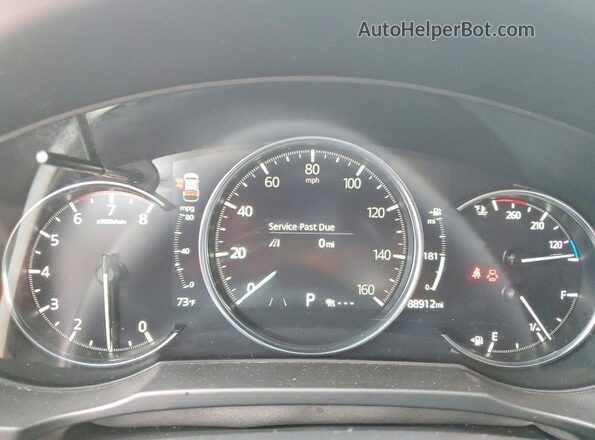 JM3KFBDM2P0198713 2023 MAZDA CX-5 White Vista del cuadro de instrumentos