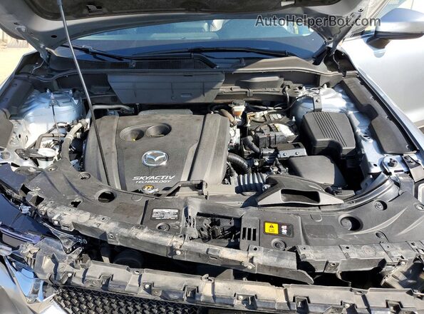 JM3KFBDM3J0328053 2018 MAZDA CX-5 Silver Widok komory silnika