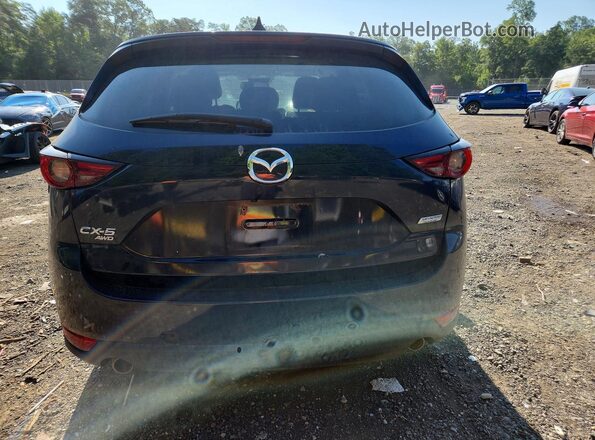 JM3KFBDM3J0356130 2018 MAZDA CX-5 Blue Հետևի տեսք