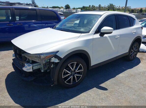 JM3KFBDM3J0356970 2018 MAZDA CX-5 White Przód lewy
