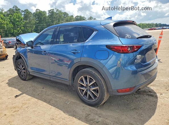 JM3KFBDM3J0410932 2018 MAZDA CX-5 Blue Trasero izquierdo