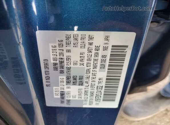 JM3KFBDM3J0410932 2018 MAZDA CX-5 Blue Vista de la etiqueta del VIN