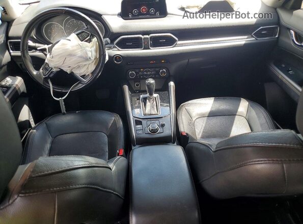 JM3KFBDM3J0410932 2018 MAZDA CX-5 Blue Vista del salpicadero
