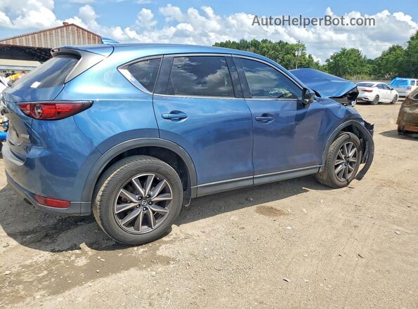 JM3KFBDM3J0410932 2018 MAZDA CX-5 Blue Trasero derecho