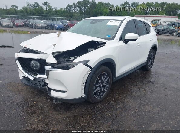 JM3KFBDM3J0450122 2018 MAZDA CX-5 White Przód lewy