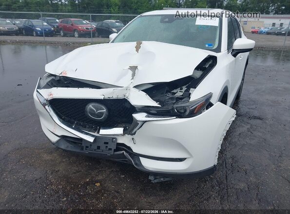 JM3KFBDM3J0450122 2018 MAZDA CX-5 White Widok z przodu