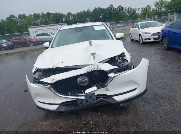 JM3KFBDM3J0450122 2018 MAZDA CX-5 White Widok zestawu wskaźników