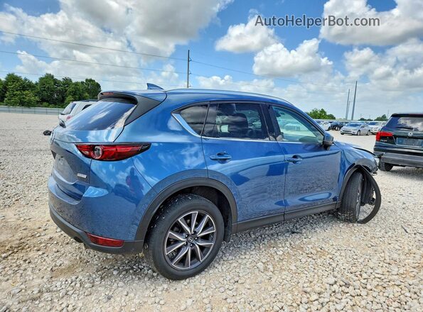 JM3KFBDM3J0451058 2018 MAZDA CX-5 Blue Trasero derecho