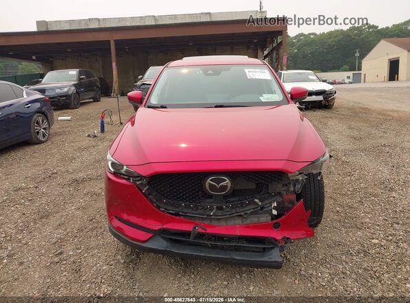 JM3KFBDM3M0331989 2021 MAZDA CX-5 Red Instrument cluster view
