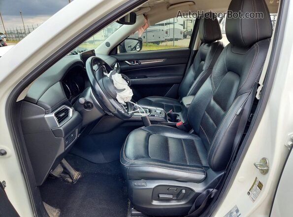 JM3KFBDM3P0188689 2023 MAZDA CX-5 White Սալոնի դիմացի տեսք