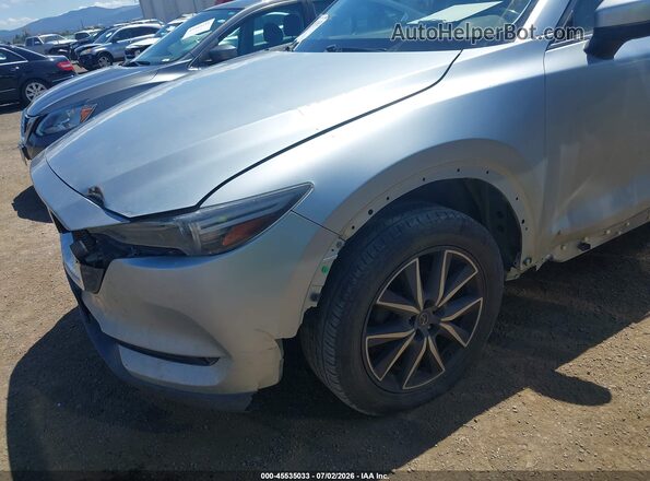 JM3KFBDM4J0391565 2018 MAZDA CX-5 Серебряный Вид спереди