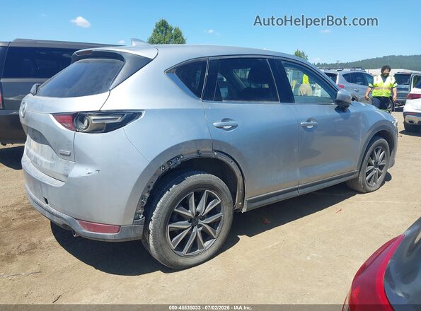 JM3KFBDM4J0391565 2018 MAZDA CX-5 Серебряный Задняя правая четверть