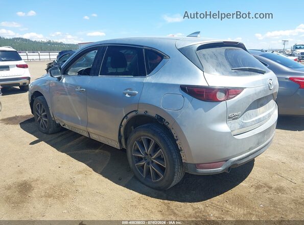 JM3KFBDM4J0391565 2018 MAZDA CX-5 Серебряный Задняя левая четверть