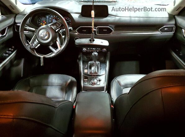 JM3KFBDM4K0503699 2019 MAZDA CX-5 Синий Вид панели приборов