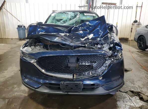 JM3KFBDM4K0503699 2019 MAZDA CX-5 Синий Вид спереди