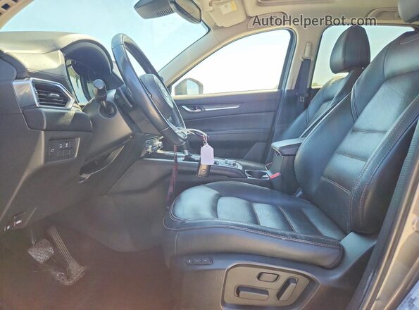 JM3KFBDM4L0755616 2020 MAZDA CX-5 Gray Widok wnętrza z przodu