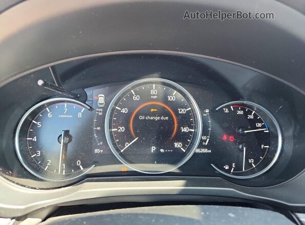 JM3KFBDM4L0755616 2020 MAZDA CX-5 Gray Widok zestawu wskaźników