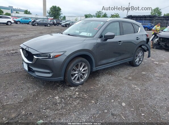 JM3KFBDM4L0869079 2020 MAZDA CX-5 Серый Передняя левая четверть