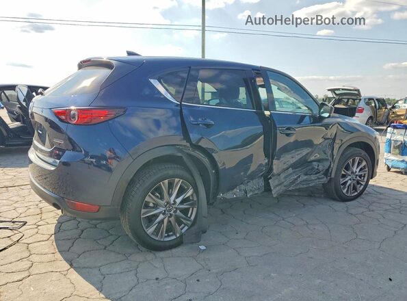JM3KFBDM4M0489113 2021 MAZDA CX-5 Blue Trasero derecho