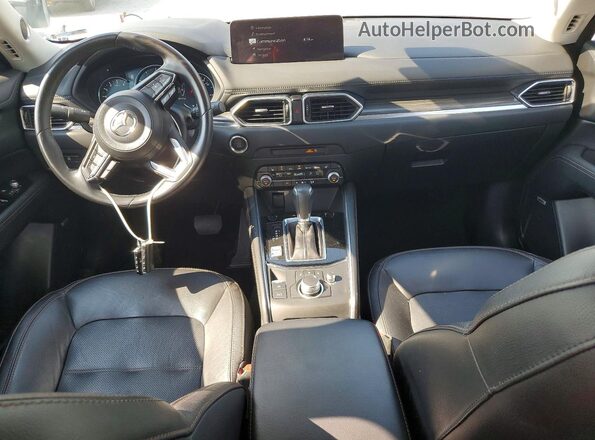 JM3KFBDM4M0489113 2021 MAZDA CX-5 Blue Vista del salpicadero
