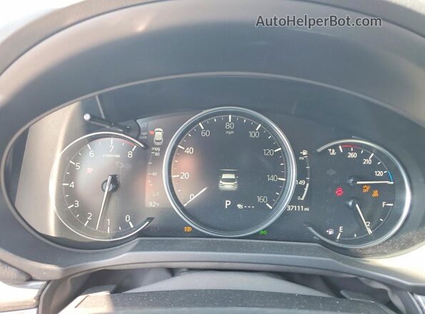 JM3KFBDM4M0489113 2021 MAZDA CX-5 Blue Vista del cuadro de instrumentos