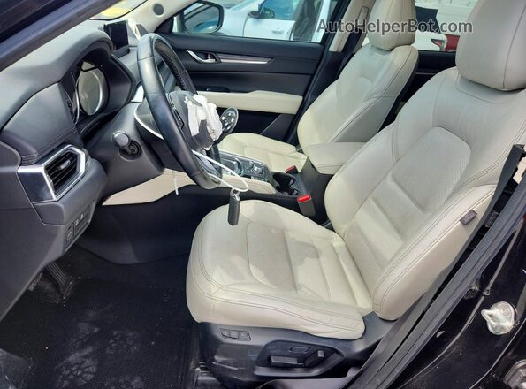 JM3KFBDM5J0347509 2018 MAZDA CX-5 Black Вид салону спереду