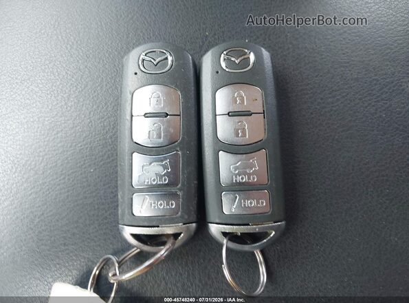JM3KFBDM5K0506496 2019 MAZDA CX-5 Red Вид панелі приладів