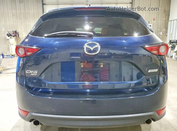 JM3KFBDM5K0687311 2019 MAZDA CX-5 Blue უკანა ხედი