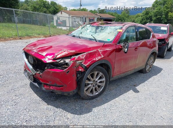 JM3KFBDM5K1648244 2019 MAZDA CX-5 Red წინა მარცხენა ხედი სამი მეოთხედიდან