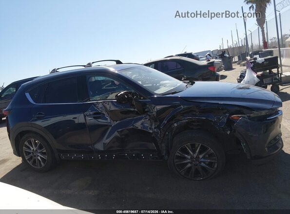 JM3KFBDM5L0752787 2020 MAZDA CX-5 Dark Blue Widok zestawu wskaźników