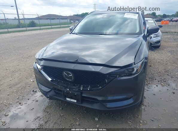 JM3KFBDM5M1480978 2021 MAZDA CX-5 Gray Вид задньої частини салону
