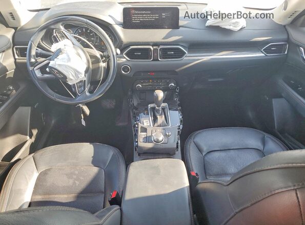 JM3KFBDM5N1541943 2022 MAZDA CX-5 Blue Առջևի վահանակի տեսք