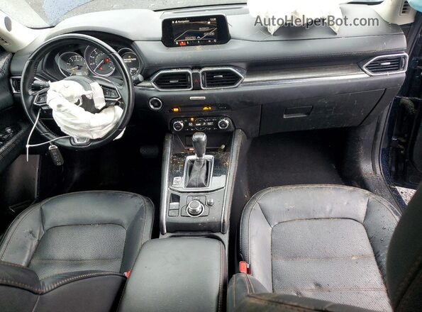 JM3KFBDM6J0442094 2018 MAZDA CX-5 Blue Widok deski rozdzielczej