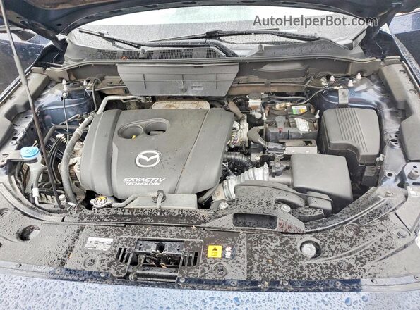 JM3KFBDM6J0442094 2018 MAZDA CX-5 Blue Widok komory silnika