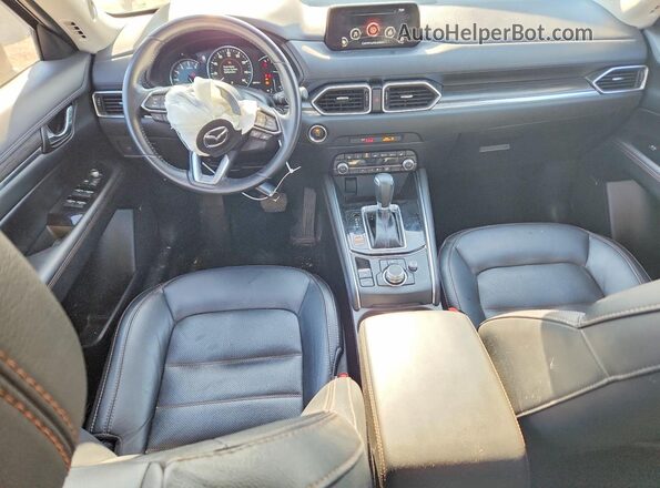 JM3KFBDM6L0738820 2020 MAZDA CX-5 Синий Вид панели приборов